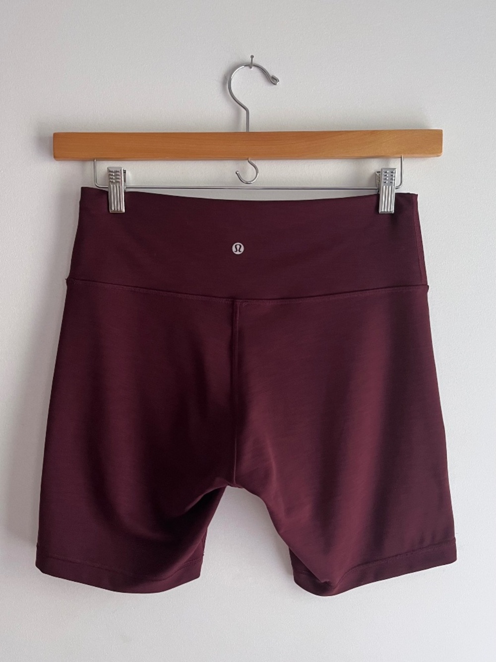 Wunder Train High-Rise Short 8" in Heathered Cassis - Size 12 Lululemon